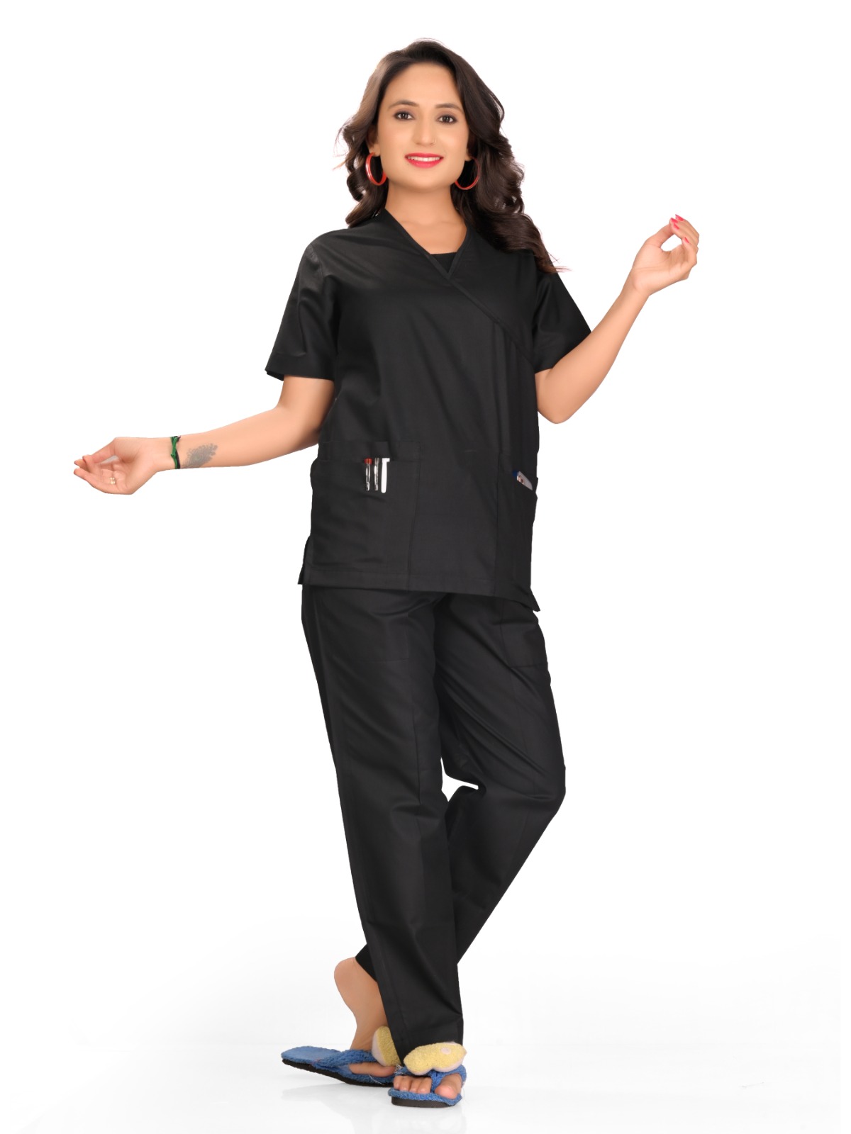 Black Scrub Suits for Women