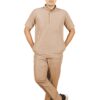 Stretchable 2-Way Male Mandarin Collar Scrub Suit