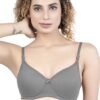 1-100.jpg LUNAIN Lady pad Women's Cotton Fabric Bra Soft botom Band for Extra Comfort (Off-White)