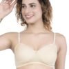 LUNAIN Mayuri Modal Cup Bra for Womens and Girls (Peach)