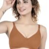 1-134.jpg LUNAIN Pari Cup B Bra for Women (Brown)