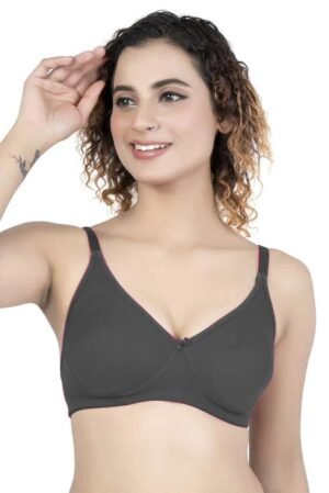 1-135.jpg LUNAIN Pari Cup B Bra for Women (Gray)