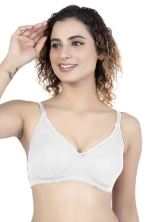 1-140.jpg LUNAIN Pari Cup B Bra for Women (White)