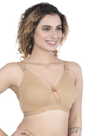 1-142.jpg LUNAIN Ritika Modal Cup Bra for Womens (Brown)