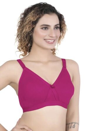 1-144.jpg LUNAIN Ritika Modal Cup Bra for Womens (Pink)