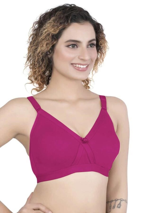1-144.jpg LUNAIN Ritika Modal Cup Bra for Womens (Pink)