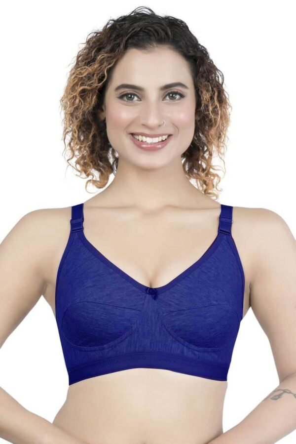LUNAIN Soniya Cup B Bra for Women (Blue)