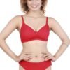1-15.jpg LUNAIN Lingerie Set with Full Coverage | Non-Padded Bra and Hipster Panty (Red)