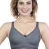 LUNAIN Soniya Cup B Bra for Women (Gray)