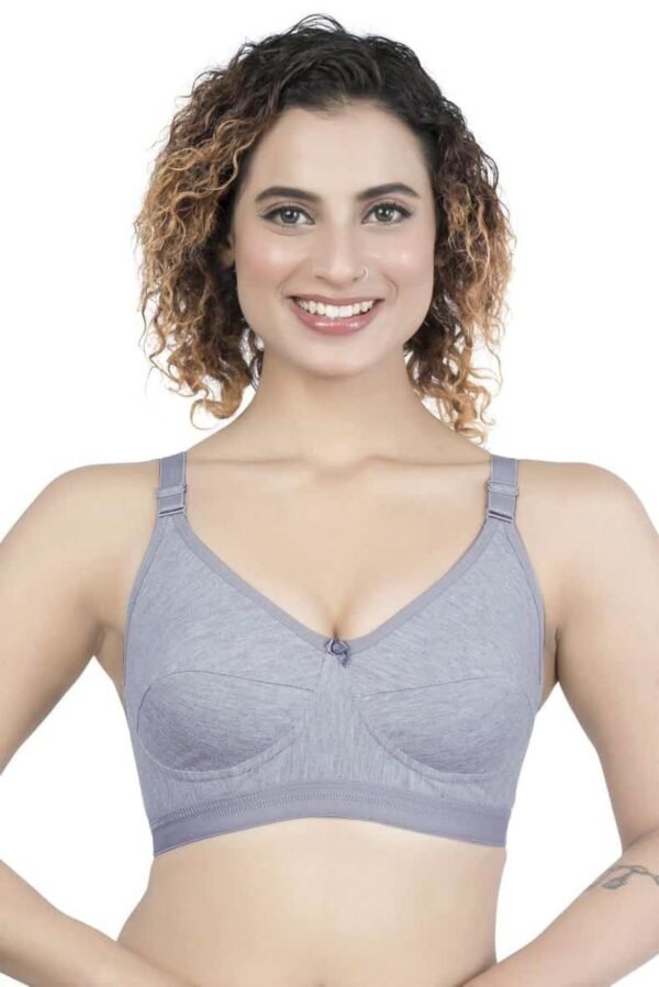 LUNAIN Soniya Cup B Bra for Women (Off-White)