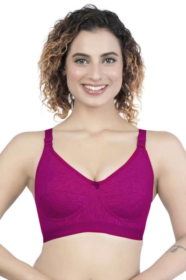1-152.jpg LUNAIN Soniya Cup B Bra for Women (Pink)