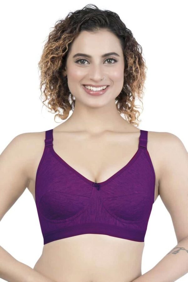 1-153.jpg LUNAIN Soniya Cup B Bra for Women (Purple)