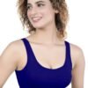 1-156.jpg LUNAIN Women Sports Bra for High Impact Activities | Non Padded (Blue)