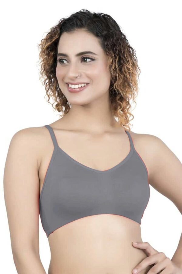 LUNAIN Teens Bra for Girls (Gray)