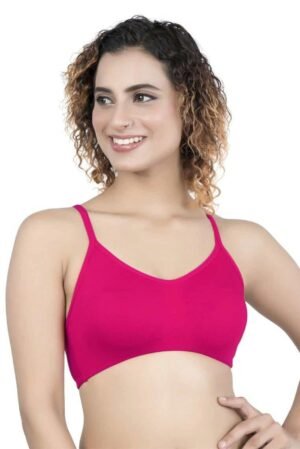 LUNAIN Teens Bra for Girls (Pink)