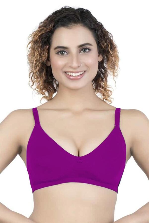 LUNAIN Tisha Cup B Bra for Women (Purple)