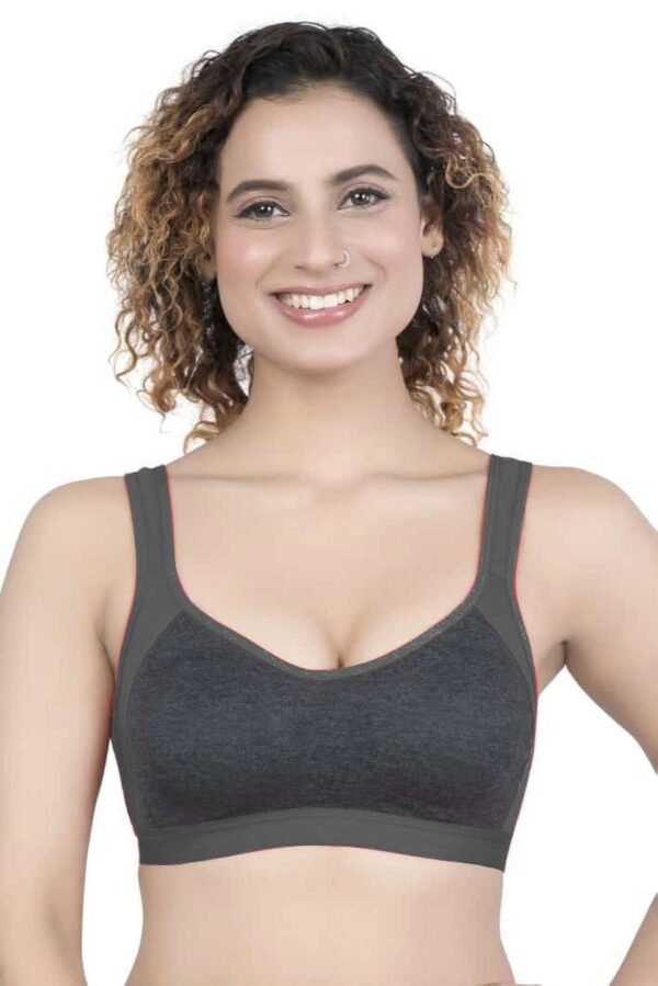 LUNAIN Women Sports Bra for High Impact Activities | Non Padded