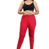 1-5.jpg LUNAIN Ankle Length Leggings for Women and Girls (Red)