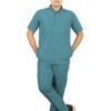 1-56.jpg LUNAIN 2-Way Stretchable Scrub Suit for Men (Jelly Blue)