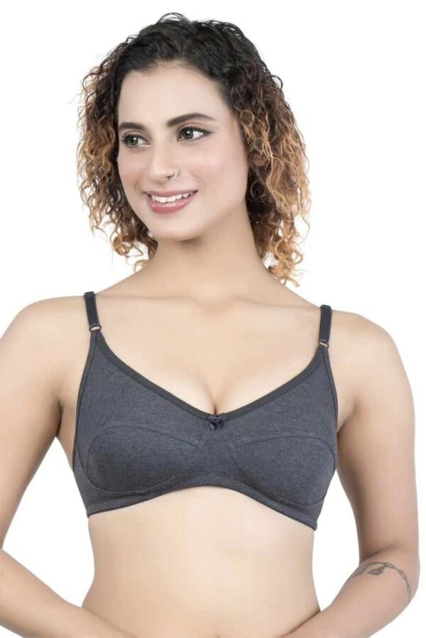 1-79.jpg LUNAIN Fizza Cup Bra for Womens and Girls (Gray)
