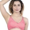 1-89.jpg LUNAIN Kavya Women's Lina Salwar-Kameez Knitted Molded Cup Regular Fit Bra Cotton Non Padded Wire Free (Light Pink)