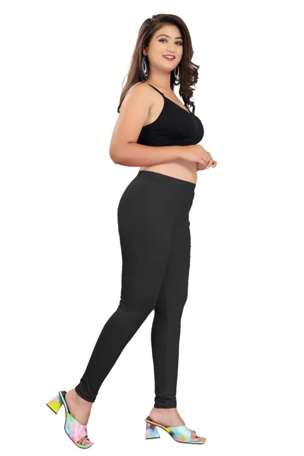2-1.jpg LUNAIN Ankle Length Leggings for Women and Girls (Black)