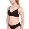 LUNAIN Lingerie Set with Full Coverage | Non-Padded Bra and Hipster Panty