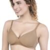 2-122.jpg LUNAIN Manisha Pad Cup Bra for Womens and Girls (Brown)