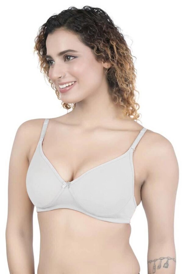 2-123.jpg LUNAIN Manisha Pad Cup Bra for Womens and Girls (White)