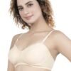 LUNAIN Mayuri Modal Cup Bra for Womens and Girls (Peach)