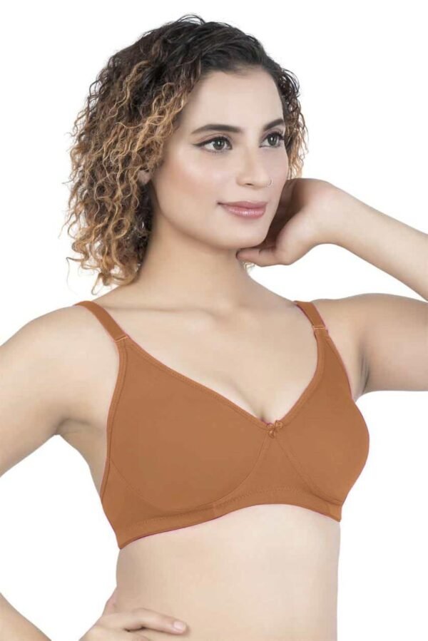 2-134.jpg LUNAIN Pari Cup B Bra for Women (Brown)