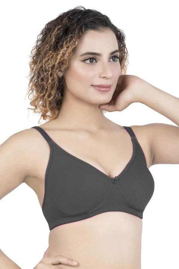 LUNAIN Pari Cup B Bra for Women (Gray)