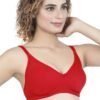 LUNAIN Pari Cup B Bra for Women (Red)