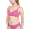 2-14.jpg LUNAIN Lingerie Set with Full Coverage | Non-Padded Bra and Hipster Panty (Pink)