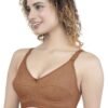 2-149.jpg LUNAIN Soniya Cup B Bra for Women (Brown)