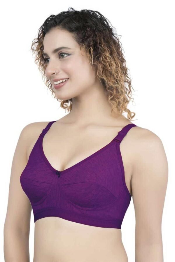 2-153.jpg LUNAIN Soniya Cup B Bra for Women (Purple)
