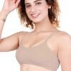2-168.jpg LUNAIN Women Sports Bra | Non Padded (Peach)