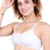 2-169.jpg LUNAIN Women Sports Bra | Non Padded (White)