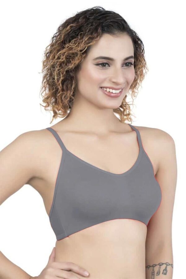 LUNAIN Teens Bra for Girls (Gray)