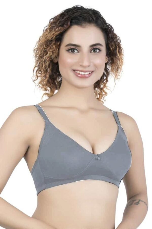 LUNAIN Tisha Cup B Bra for Women (Off-White)