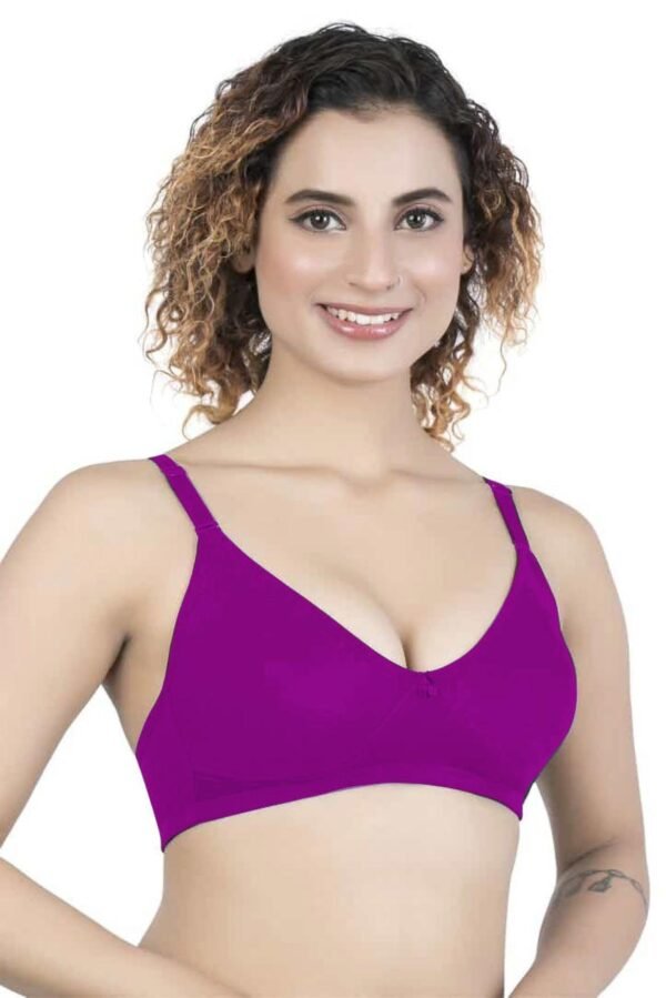 LUNAIN Tisha Cup B Bra for Women (Purple)