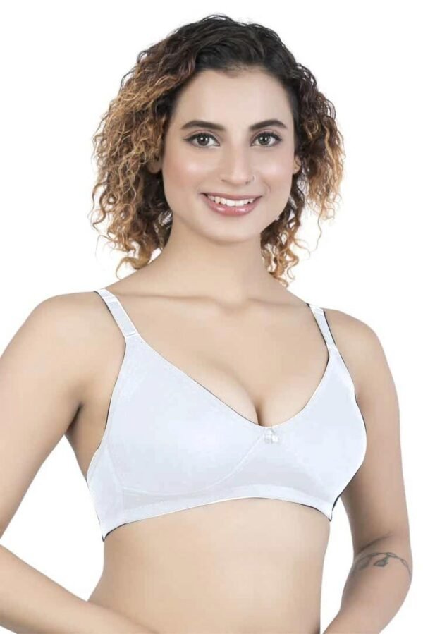 2-182.jpg LUNAIN Tisha Cup B Bra for Women (White)