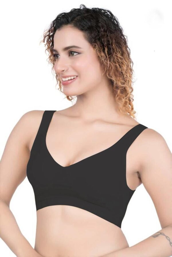 LUNAIN Blossam Women's Cotton Non Padded Wire Free Everyday Bra