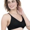 LUNAIN Kavya Women's Lina Salwar-Kameez Knitted Molded Cup Regular Fit Bra Cotton Non Padded Wire Free