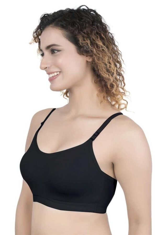 2-34.jpg LUNAIN Lancy Women's Cotton Fabric Bra Soft botom Band for Extra Comfort