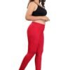 2-5.jpg LUNAIN Ankle Length Leggings for Women and Girls (Red)