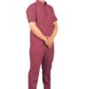 2-53.jpg LUNAIN 2-Way Stretchable Scrub Suit for Men (Pink)