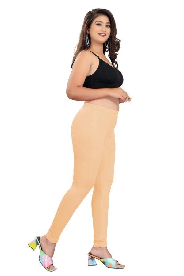2-6.jpg LUNAIN Ankle Length Leggings for Women and Girls (Skin)