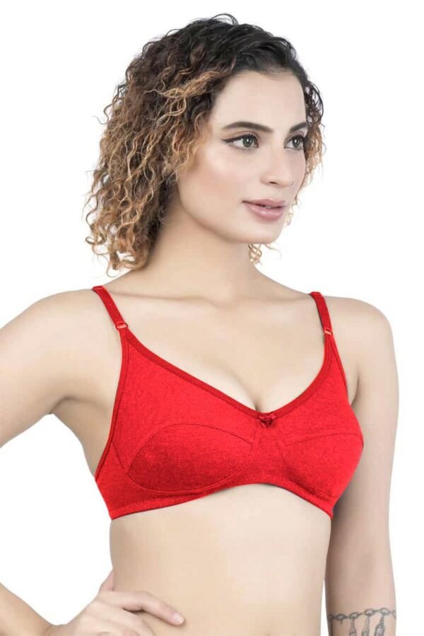 2-83.jpg LUNAIN Fizza Cup Bra for Womens and Girls (Red)