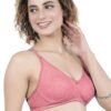 2-89.jpg LUNAIN Kavya Women's Lina Salwar-Kameez Knitted Molded Cup Regular Fit Bra Cotton Non Padded Wire Free (Light Pink)